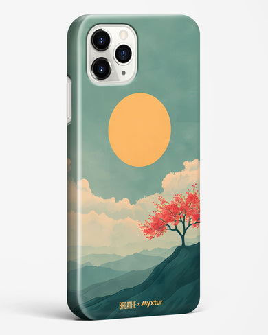 Mountain Sunset [BREATHE] Hard Case Phone Cover (Apple)