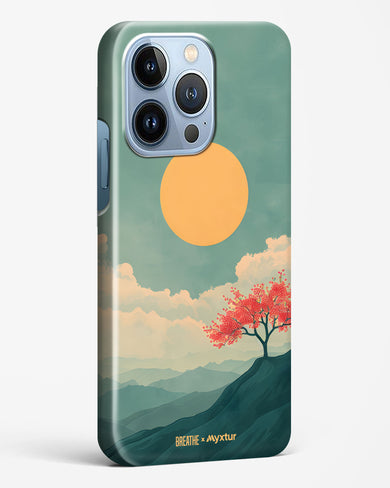 Mountain Sunset [BREATHE] Hard Case Phone Cover (Apple)