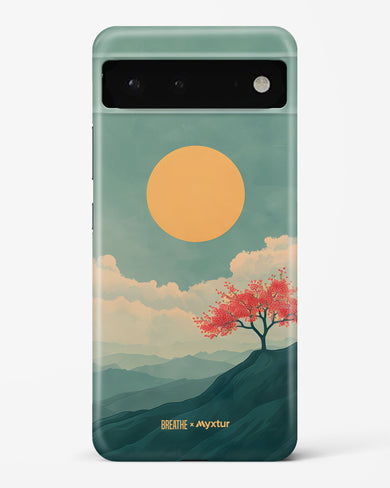 Mountain Sunset [BREATHE] Hard Case Phone Cover (Google)