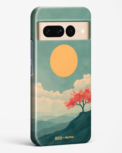 Mountain Sunset [BREATHE] Hard Case Phone Cover (Google)