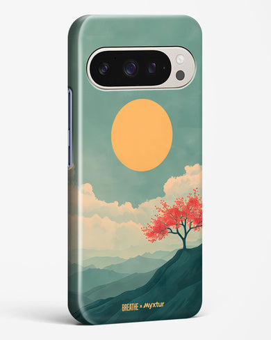 Mountain Sunset [BREATHE] Hard Case Phone Cover (Google)