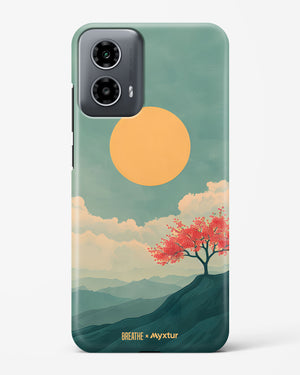 Mountain Sunset [BREATHE] Hard Case Phone Cover (Motorola)