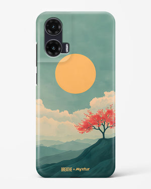 Mountain Sunset [BREATHE] Hard Case Phone Cover (Motorola)