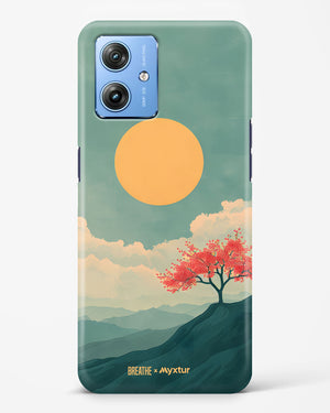 Mountain Sunset [BREATHE] Hard Case Phone Cover (Motorola)