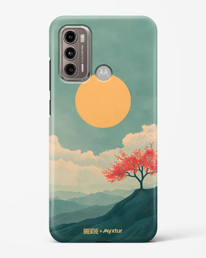Mountain Sunset [BREATHE] Hard Case Phone Cover (Motorola)