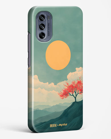 Mountain Sunset [BREATHE] Hard Case Phone Cover (Motorola)