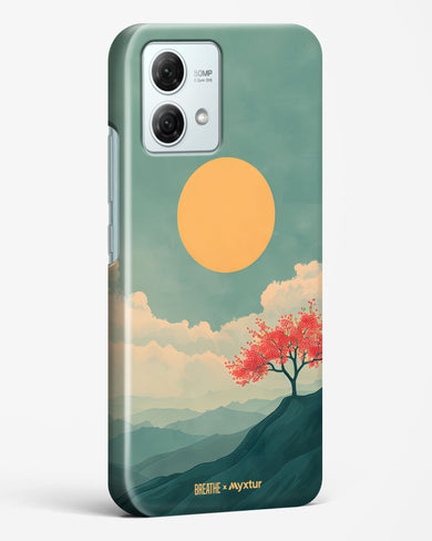 Mountain Sunset [BREATHE] Hard Case Phone Cover (Motorola)