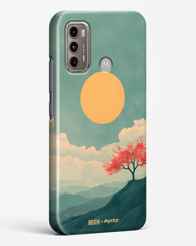 Mountain Sunset [BREATHE] Hard Case Phone Cover (Motorola)