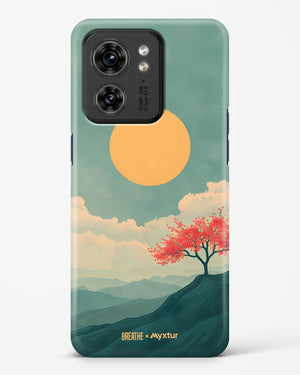 Mountain Sunset [BREATHE] Hard Case Phone Cover (Motorola)