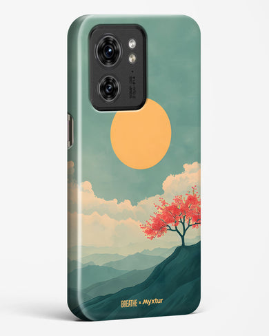 Mountain Sunset [BREATHE] Hard Case Phone Cover (Motorola)