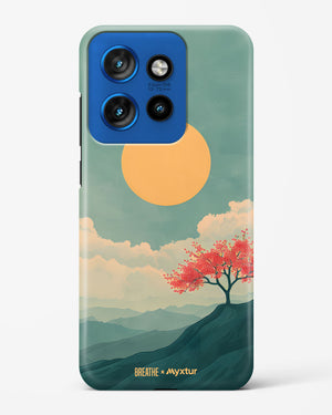 Mountain Sunset [BREATHE] Hard Case Phone Cover (Motorola)