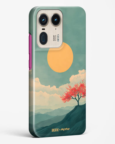 Mountain Sunset [BREATHE] Hard Case Phone Cover (Motorola)