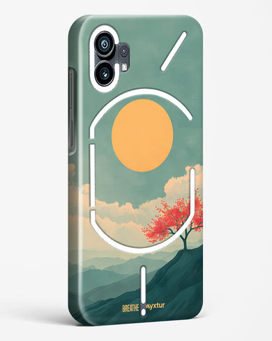 Mountain Sunset [BREATHE] Hard Case Phone Cover (Nothing)