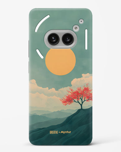 Mountain Sunset [BREATHE] Hard Case Phone Cover (Nothing)