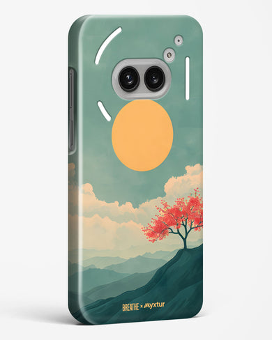 Mountain Sunset [BREATHE] Hard Case Phone Cover (Nothing)