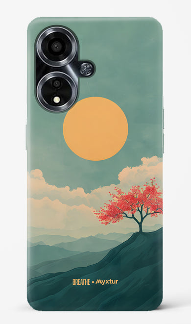 Mountain Sunset [BREATHE] Hard Case Phone Cover (Oppo)