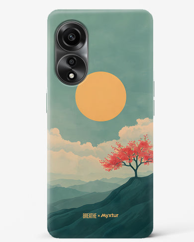 Mountain Sunset [BREATHE] Hard Case Phone Cover (Oppo)