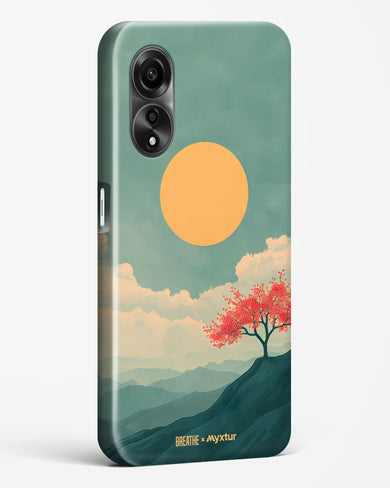 Mountain Sunset [BREATHE] Hard Case Phone Cover (Oppo)
