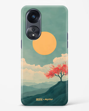 Mountain Sunset [BREATHE] Hard Case Phone Cover (Oppo)