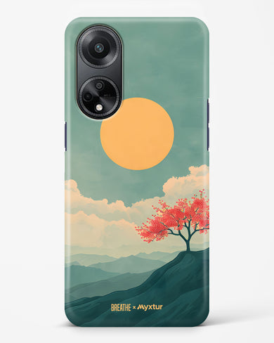 Mountain Sunset [BREATHE] Hard Case Phone Cover (Oppo)
