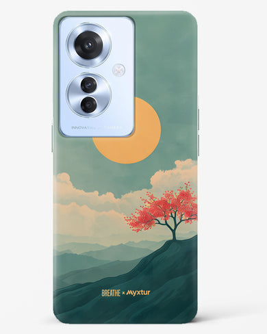 Mountain Sunset [BREATHE] Hard Case Phone Cover (Oppo)