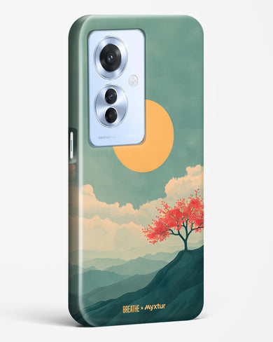 Mountain Sunset [BREATHE] Hard Case Phone Cover (Oppo)