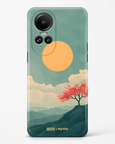 Mountain Sunset [BREATHE] Hard Case Phone Cover (Oppo)