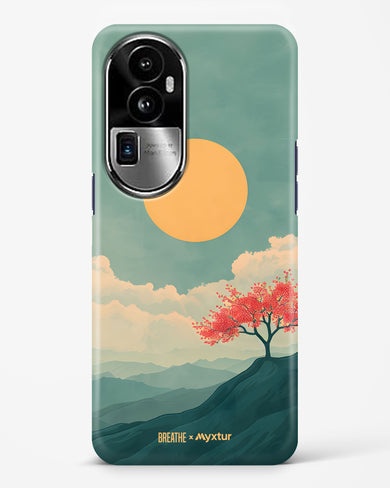 Mountain Sunset [BREATHE] Hard Case Phone Cover (Oppo)