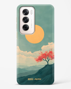 Mountain Sunset [BREATHE] Hard Case Phone Cover (Oppo)