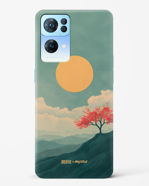 Mountain Sunset [BREATHE] Hard Case Phone Cover (Oppo)