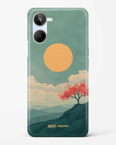 Mountain Sunset [BREATHE] Hard Case Phone Cover (Realme)