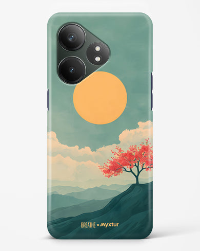 Mountain Sunset [BREATHE] Hard Case Phone Cover (Realme)