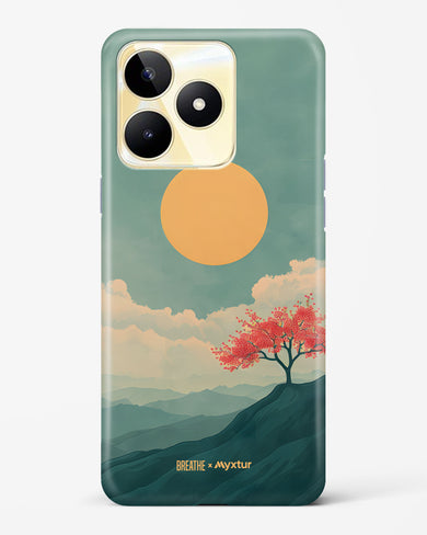 Mountain Sunset [BREATHE] Hard Case Phone Cover (Realme)