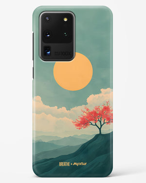 Mountain Sunset [BREATHE] Hard Case Phone Cover (Samsung)