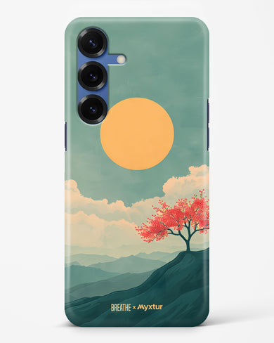 Mountain Sunset [BREATHE] Hard Case Phone Cover (Samsung)