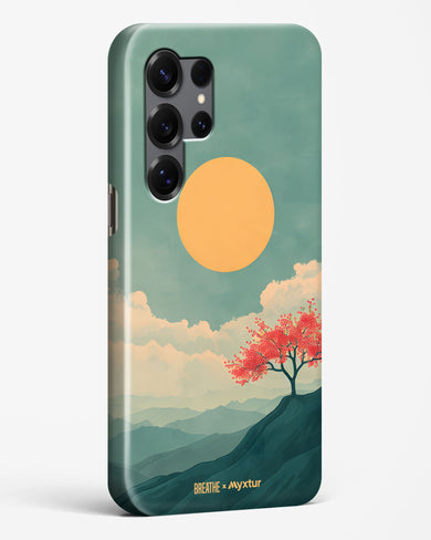 Mountain Sunset [BREATHE] Hard Case Phone Cover (Samsung)