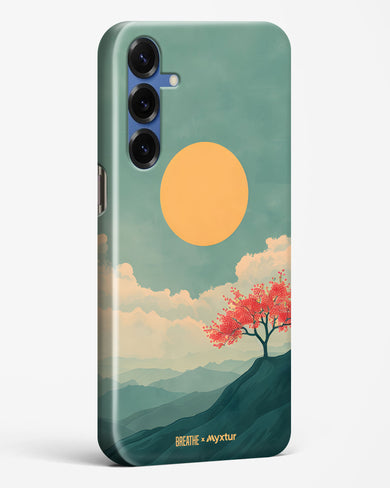 Mountain Sunset [BREATHE] Hard Case Phone Cover (Samsung)