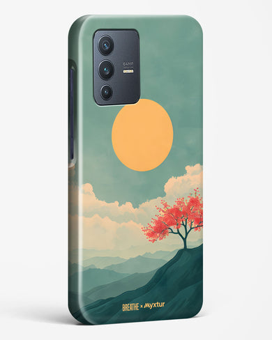 Mountain Sunset [BREATHE] Hard Case Phone Cover (Vivo)