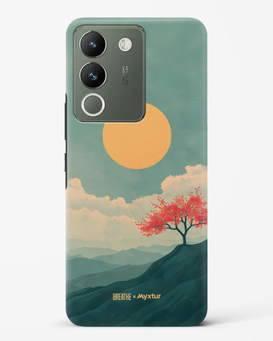 Mountain Sunset [BREATHE] Hard Case Phone Cover (Vivo)