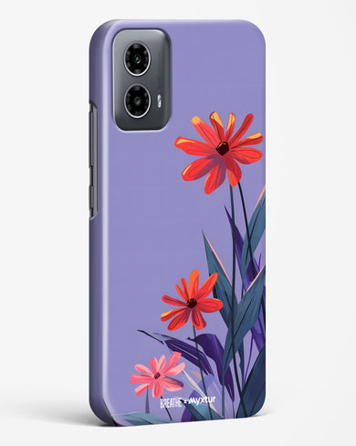 Lavender Bloom [BREATHE] Hard Case Phone Cover (Motorola)