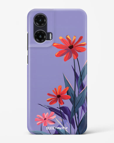 Lavender Bloom [BREATHE] Hard Case Phone Cover (Motorola)
