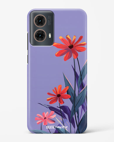 Lavender Bloom [BREATHE] Hard Case Phone Cover (Motorola)