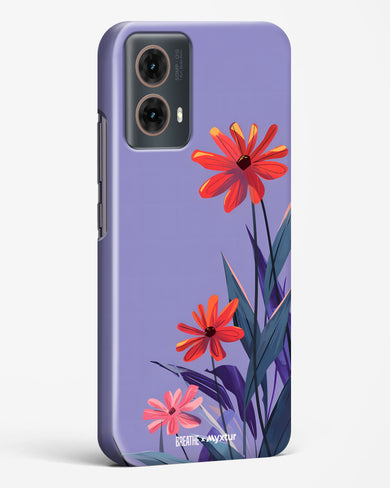 Lavender Bloom [BREATHE] Hard Case Phone Cover (Motorola)