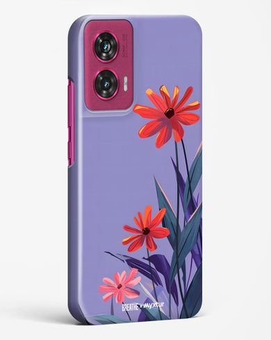 Lavender Bloom [BREATHE] Hard Case Phone Cover (Motorola)
