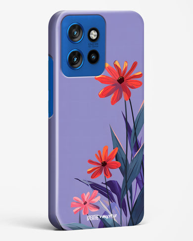 Lavender Bloom [BREATHE] Hard Case Phone Cover (Motorola)