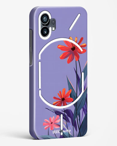 Lavender Bloom [BREATHE] Hard Case Phone Cover (Nothing)