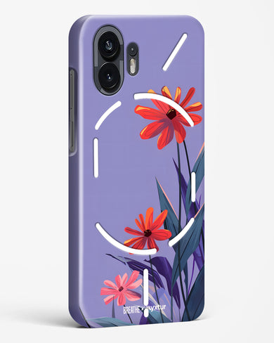 Lavender Bloom [BREATHE] Hard Case Phone Cover (Nothing)