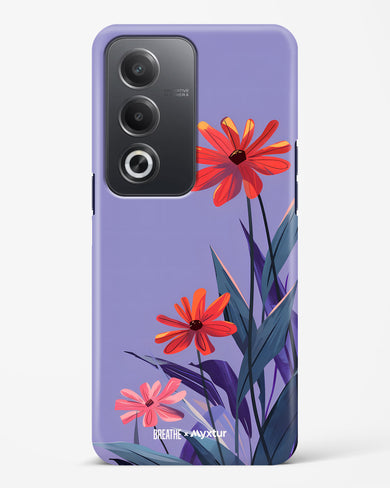 Lavender Bloom [BREATHE] Hard Case Phone Cover (Oppo)