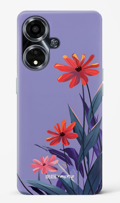 Lavender Bloom [BREATHE] Hard Case Phone Cover (Oppo)