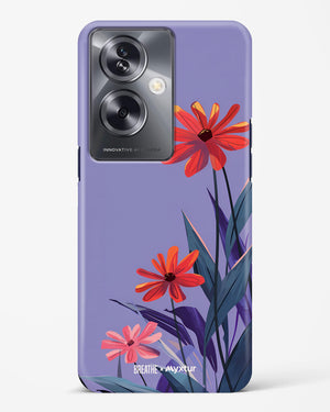 Lavender Bloom [BREATHE] Hard Case Phone Cover (Oppo)